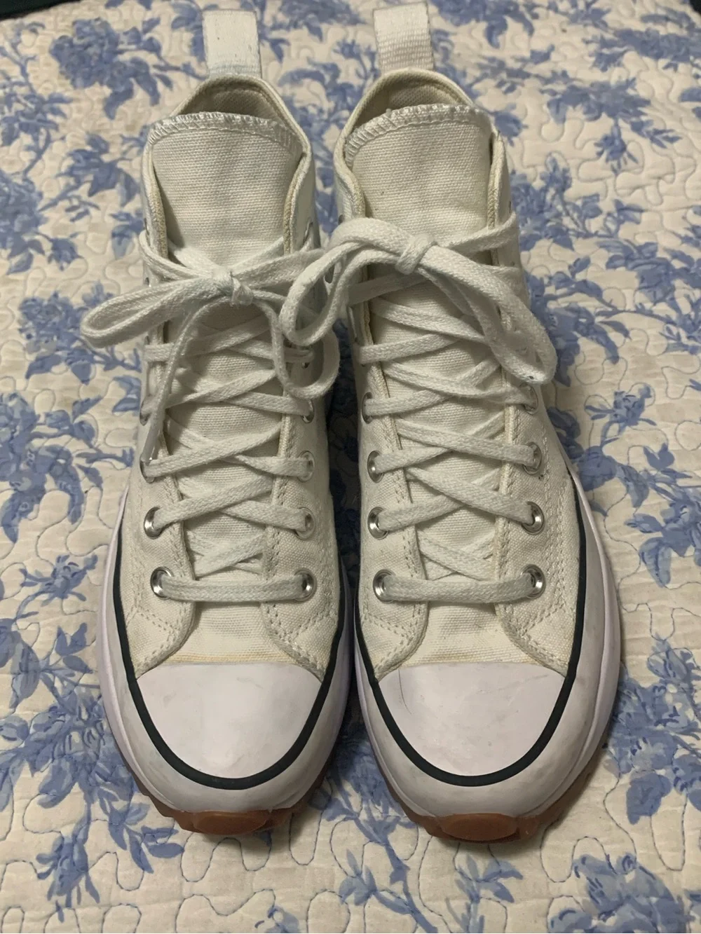 Converse Chuck Taylor All Star High Top Sneakers - White/Black/Orange
